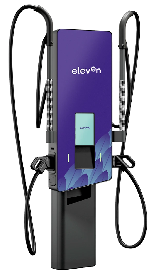 eleven-fast-charging-49kw-trasparente Colonnina di ricarica Eleven